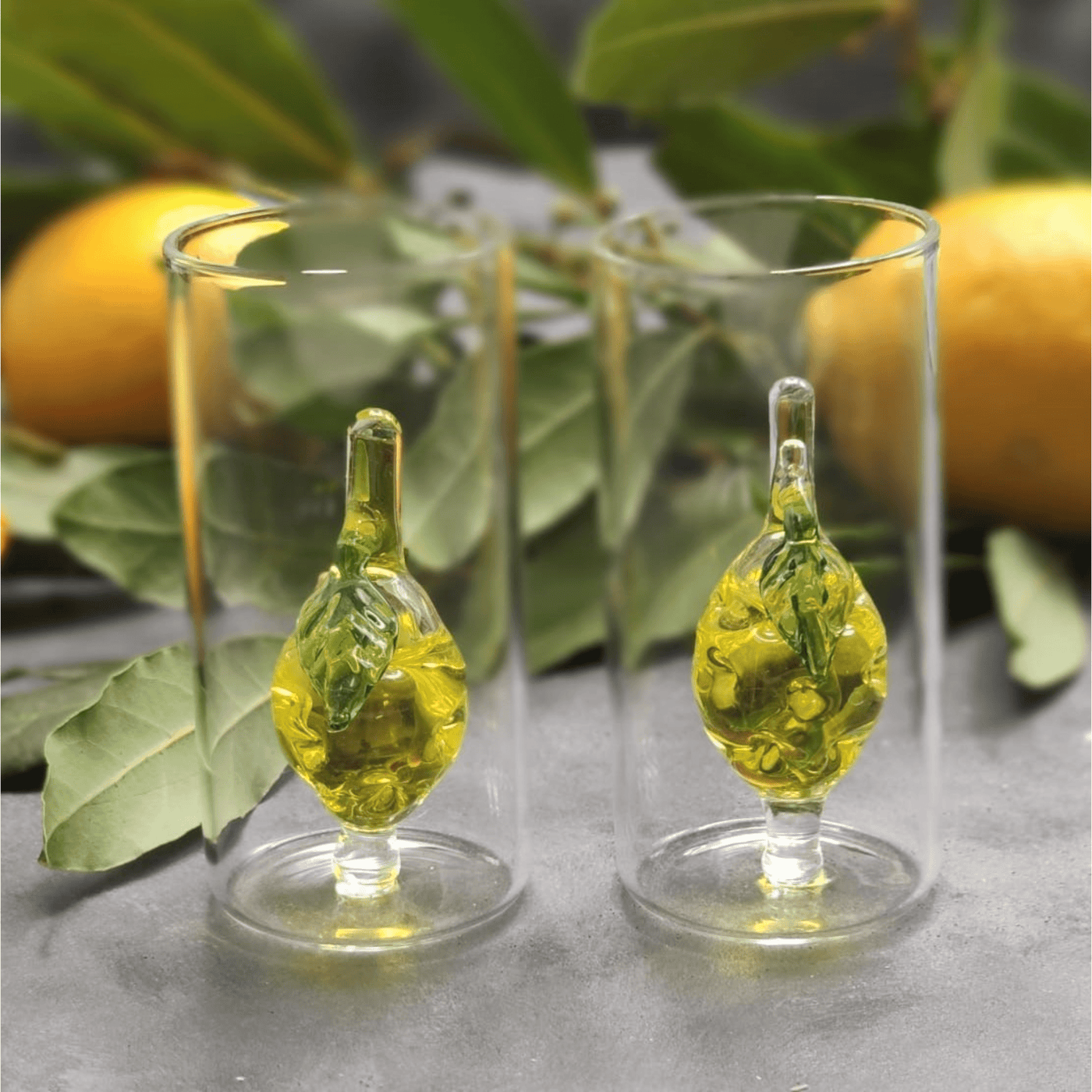 Mini Schnapsglas Zitrone 2 Stück online kaufen